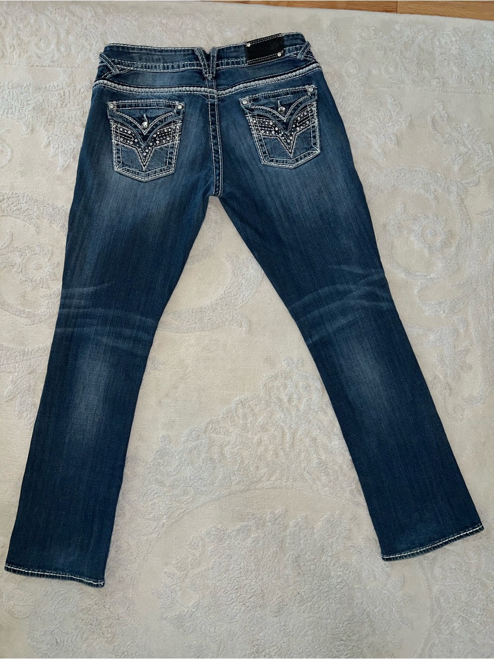 Buckle Vigoss Women’s Blue Boot Cut Jeans! Size 11/12 Length 33. Excellent - Picture 6 of 16